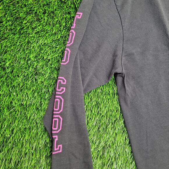 Vintage 90s Screen-Stars Shirt Womens M/L 19x27 Volleyball Alien - Picture 8 of 16